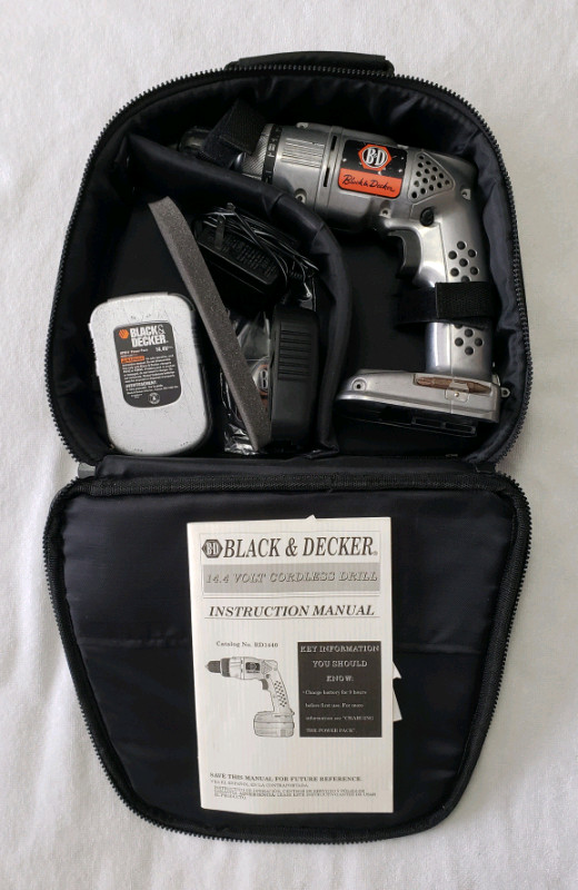Black & Decker 85th Anniversa 14.4v Die-Cast Cordless Drill  in Power Tools in City of Toronto - Image 4