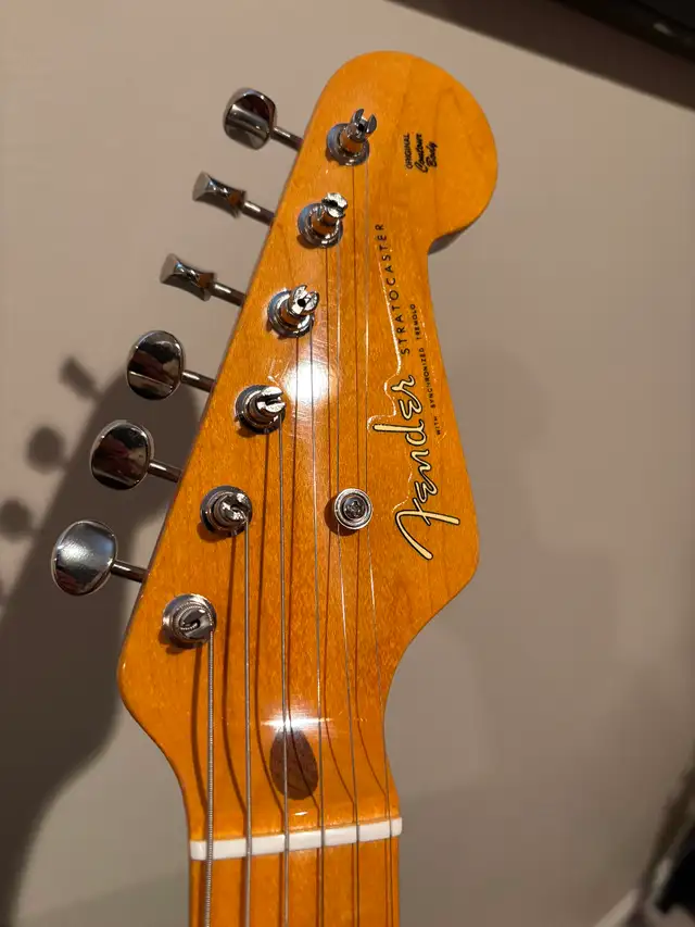 Fender 70th Anniversary American Vintage II 1954 Stratocaster in Guitars in Strathcona County - Image 3