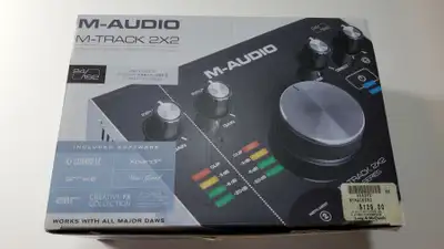 M-Audio M-track 2x2 Audio Interface, View more