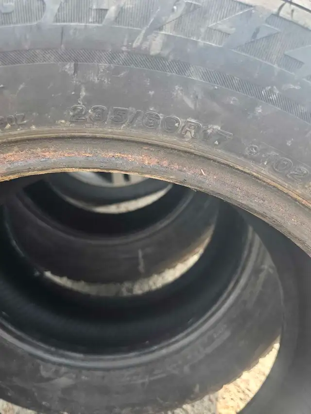 235/60/R17 Bridgestone blizzac winter tires full set  in Tires & Rims in Oakville / Halton Region - Image 2