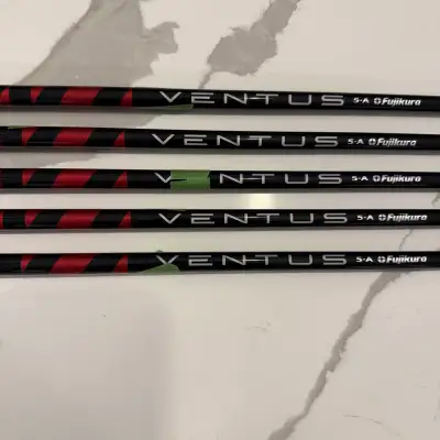 Fujikura Ventus Red 5A 6-PW Iron Shafts, View more
