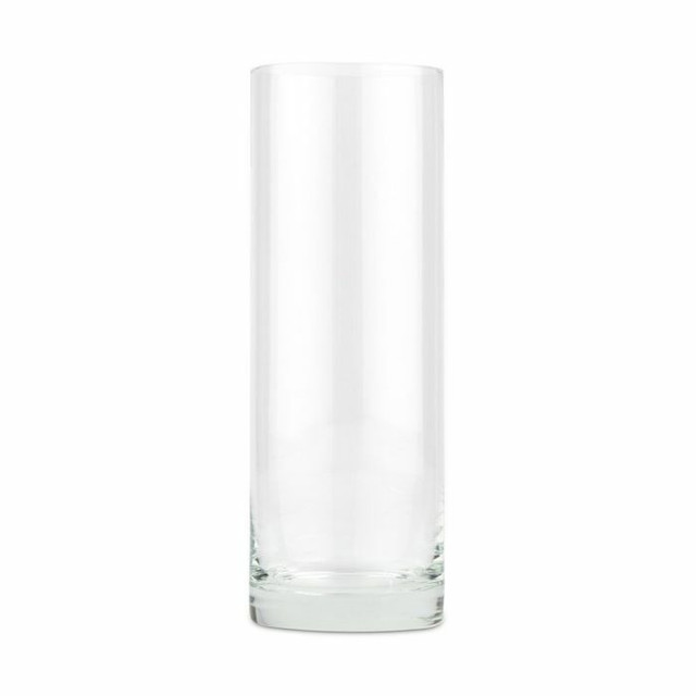 Cylinder Glass Vase 9.5 inch x 3.5 inch in Home Décor & Accents in Kingston - Image 2