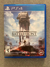 PS4 Star Wars Battlefront Play Station 4 EUC 