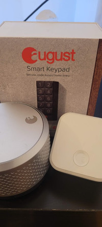 August Smart Lock - Connect Hub - Smart Keypad