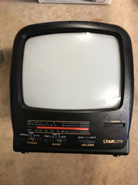 Vintage Starlite Television / Radio In Original Box Unused