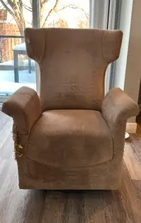 1 fauteuil contemporain berçant