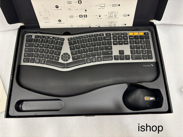 Brand New Ergonomic Wireless Keyboard Mouse in Other in Markham / York Region
