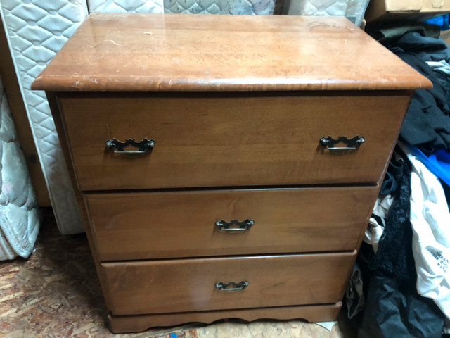 D Wooden dresser chest of drawers in Arts & Collectibles in St. Albert