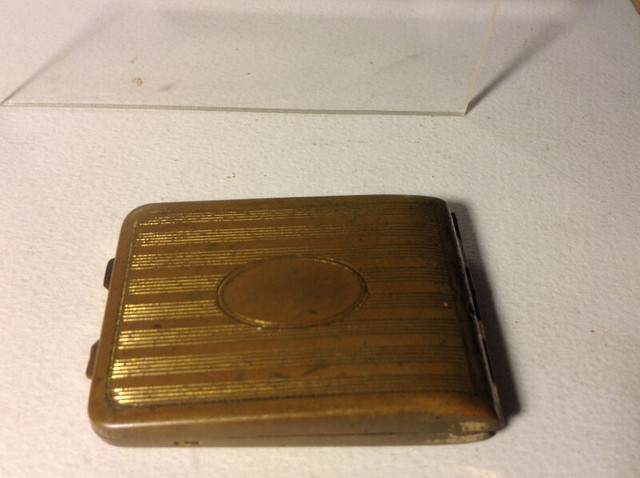 Antique Vintage Match Safe Box Holder in Arts & Collectibles in Vancouver - Image 4