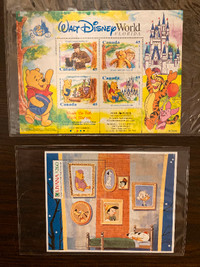 1996 Walt Disney World Winnie the Pooh Stamp Collection