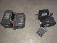 18 volts 2 battery and 2 charger in great working condition 