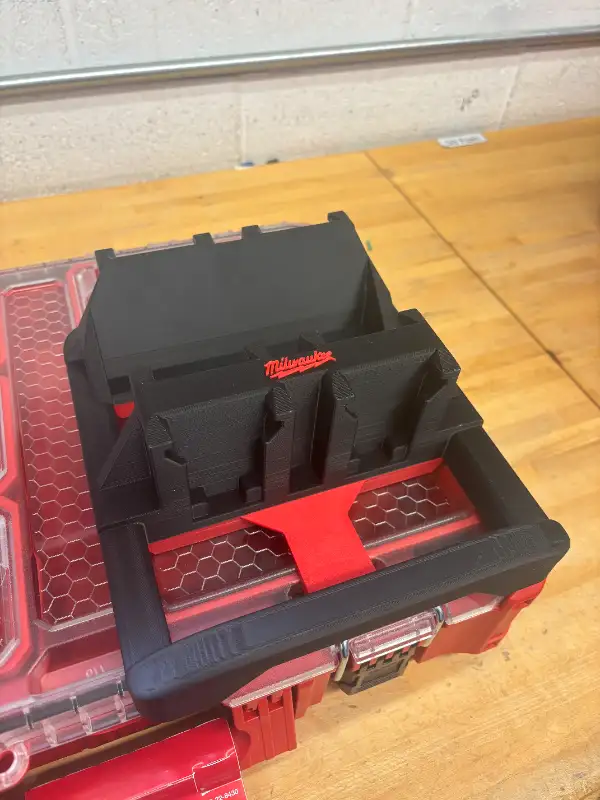 Milwaukee Packout Holder Carrier for 6x M18 Batteries - Custom in Power Tools in Markham / York Region - Image 6