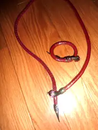 Beautiful Snake Belt/Bracelet with Swarovski Crystals