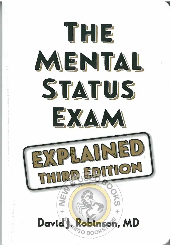 The mental status exam 3e Robinson 9781894328319 in Textbooks in Mississauga / Peel Region - Image 2