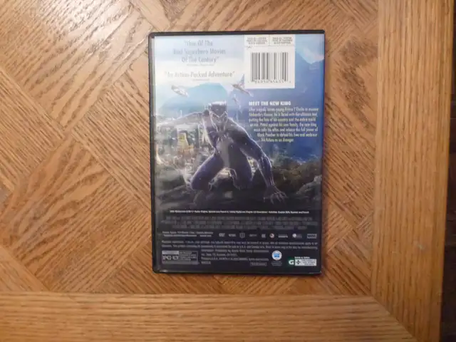 Marvel Black Panther     DVD     near mint   $6.0062863265126019121