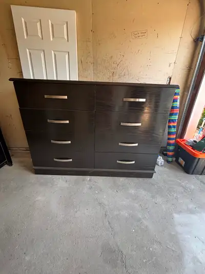 Solid wood large dresser., View more