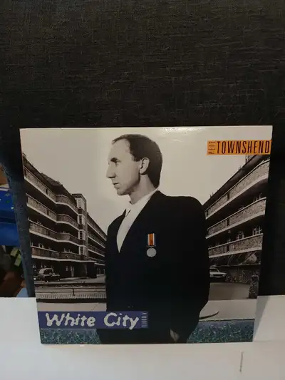 Pete townshend white city music record lp excellent , View more
