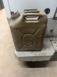 Plastic military style gas can