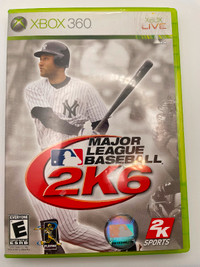 XBOX 360 Major League Baseball 2K6