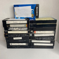 Looking for recorded VHS tapes