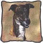 We have some brand new, NEVER used Greyhound Tapestry pillows left, with tags still on them. They we...