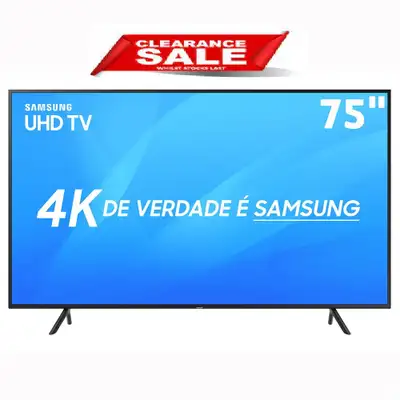 samsung-LED TV-75"ULTRA HD 4k-SMART-IN BOX-WARRANTY-$769-no tax, View more