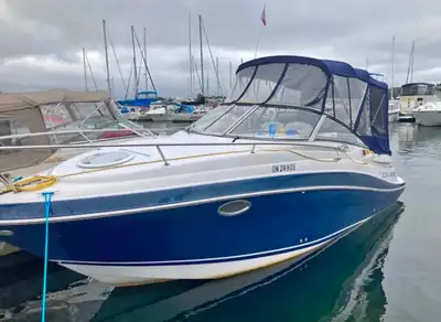 $44,000 CAD | 700 Original Hours | Stern Drive V8 Why compromise between a luxury weekend cabin crui...