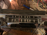 1956 Ford AM radio - 6 tubes.  Working