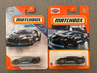 Matchbox hot wheels Bugatti divo black or grey
