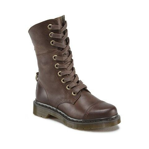 BNIB DR. MARTENS WOMEN'S LEATHER TALL BOOTS US 7 in Women's - Shoes in Mississauga / Peel Region - Image 2