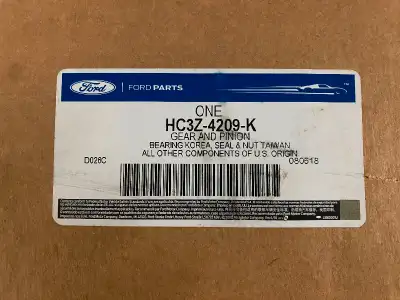 New in box. Ford truck Ring gear and pinion assembly. Still factory sealed. Fits:F350 , F450 , F550...