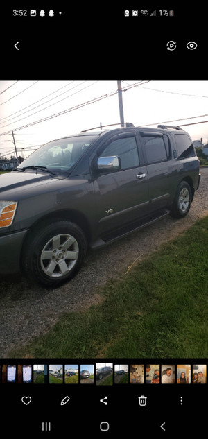 2006 Nissan Armada Gray