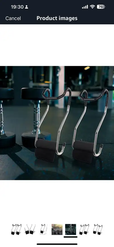 Dumbell hooks, View more