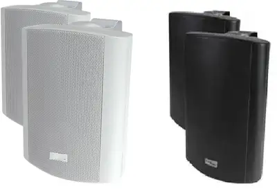 Indoor/outdoor Speaker Pair  6-1/4" 70V/8 Ohm / watt, View more