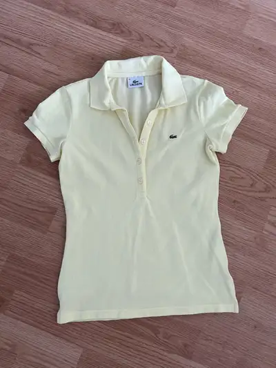 Lacoste yellow polo t shirt, View more