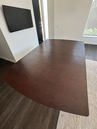Solid Wood Extendable Dining Table – Double Pedestal – 67” to 91, View more