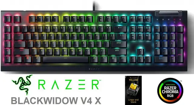Razer BlackWidow V4 Pro Mechanical Gaming Keyboard628632815450901213