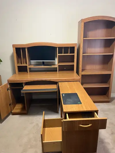 Desk by Bush Furniture (Bookcase SOLD), View more
