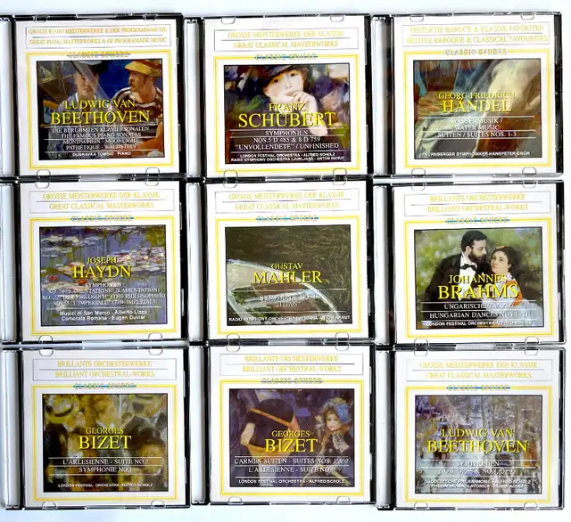 CD de chefs-d'œuvre Classiques lot CD Greatest Classical Master in CDs, DVDs & Blu-ray in City of Montréal - Image 4