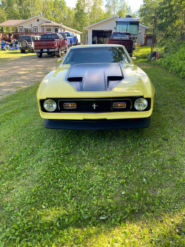 1971 Mustang Mach 1  Serious inquiries only please .Price is OBO in Classic Cars in St. Albert - Image 3