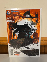 BATMAN DETECTIVE COMICS #34 SIGNED BY FRANCIS MANAPUL NEW 52