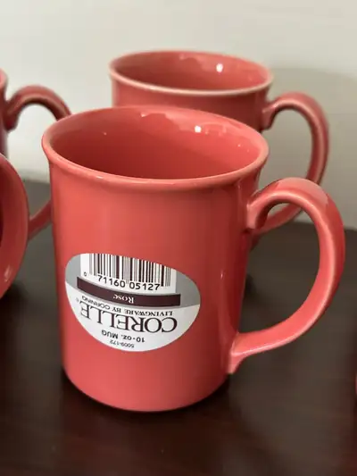 New Corelle Rose Mug (8 Mugs), View more