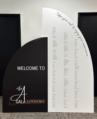 Large Welcome Signs | Wedding welcome signage & seating charts