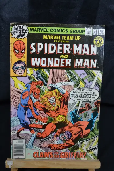 Marvel Team-Up Spider-Man and Wonder Man - # 78 - 1978, View more