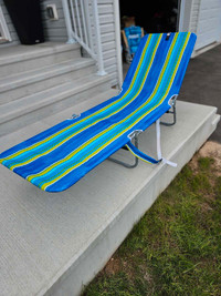 Outdoor Beach Folding Lounge Chair