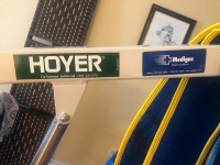 Hoyer lift with sling 
