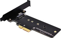 ► M.2 NVMe to PCIe Adapter Cards