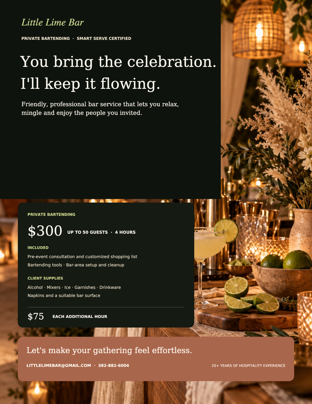 Private Bartender for Your Next Celebration in Food & Catering in London - Image 2