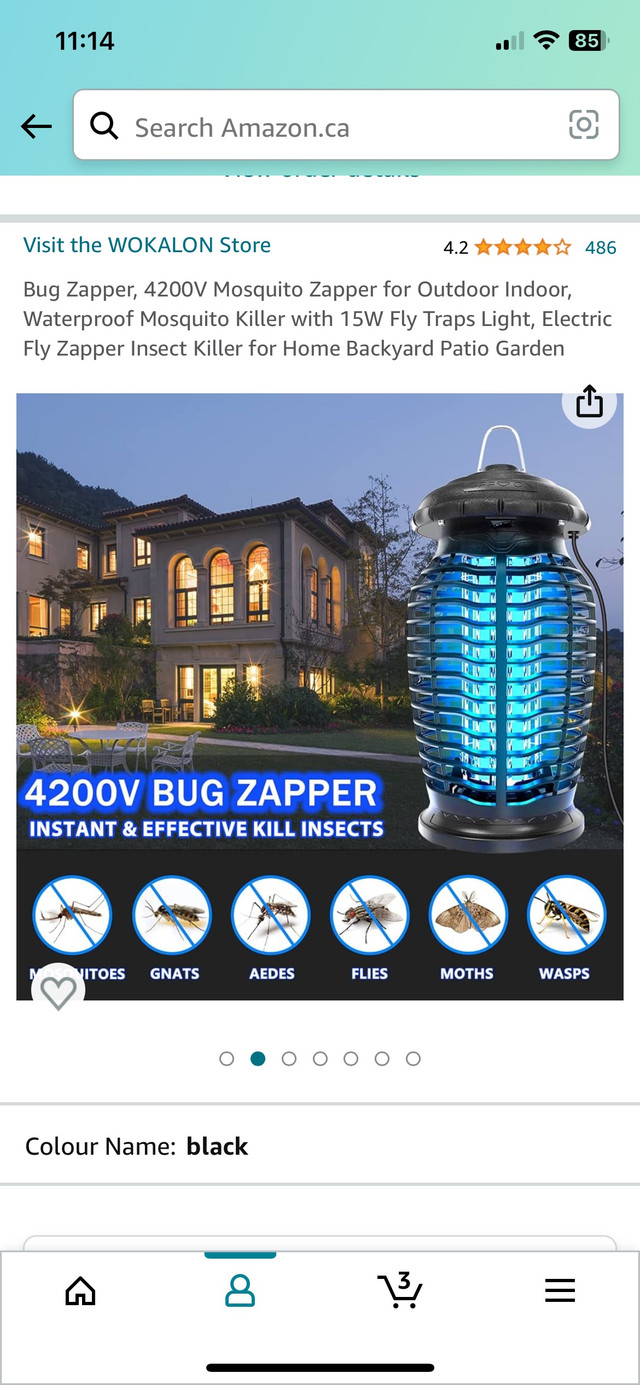 Bug zapper in Outdoor Tools & Storage in Regina - Image 2
