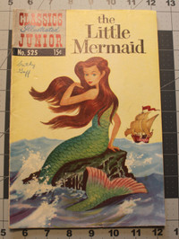 Classics Illustrated Junior #525 The Little Mermaid April 1956